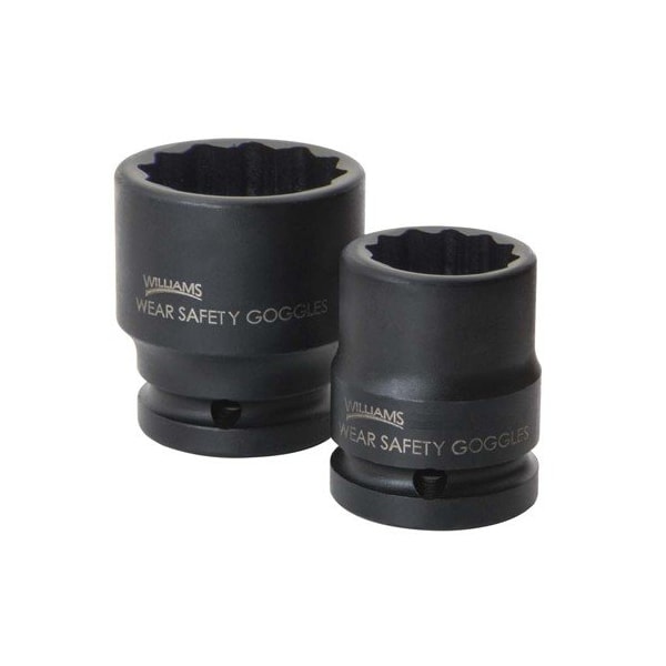 Williams Socket, 2 1/16 Inch OAL, Shallow Impact, 1 Inch Size JHW38432 - main